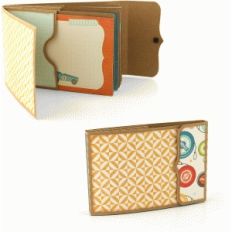 4x6 pocket mini album with side pockets
