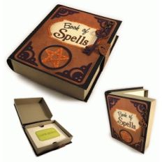 book of spells 3d gift card box