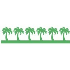 palm tree border