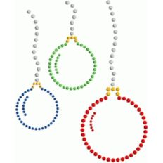3 rhinestone christmas ornaments