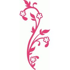 floral leafy flourish