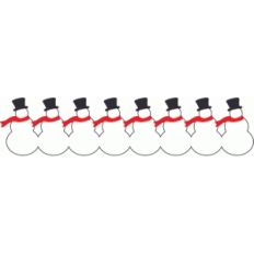 snowman border