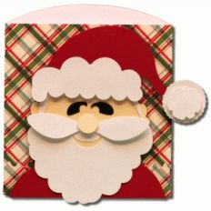 santa short envelope bag