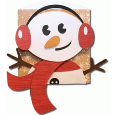 snowman short envelope bag