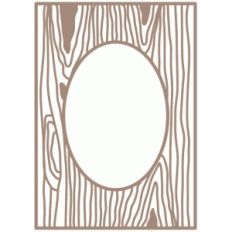 woodgrain frame background / card panel