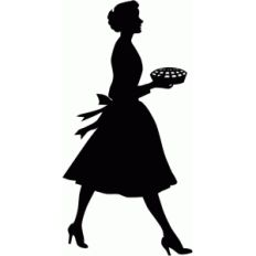 lady with pie