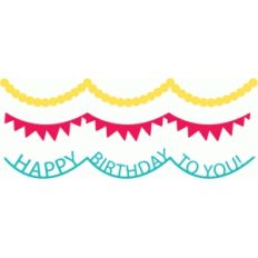 birthday garlands