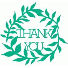 thank you wreath