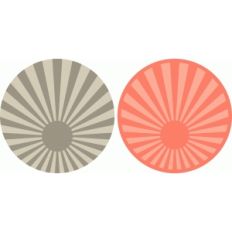 sunburst circles
