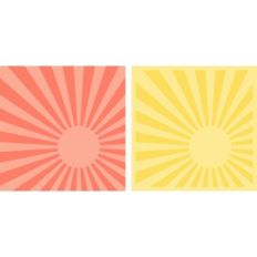 sunburst squares