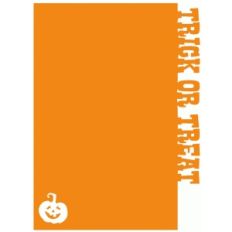 trick or treat card