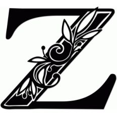 vine monogram z