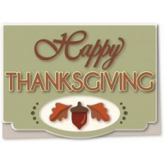 thanksgiving oval window acorn a6 card