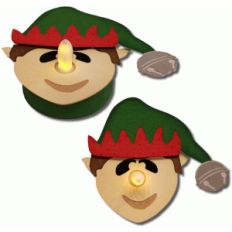 3d elf tealight holder