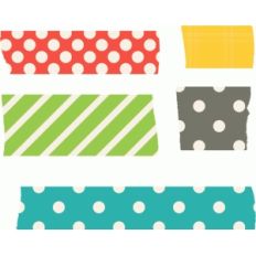 patterned tape