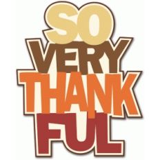 so very thankful