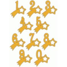star of christmas numbers
