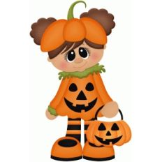 girl in pumpkin costume pnc