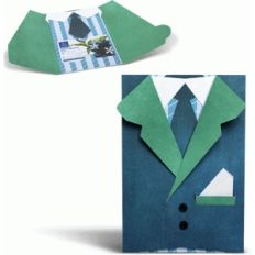 jacket gift card holder