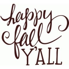 happy fall ya'll