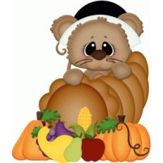 thanksgiving mouse w cornucopia pnc