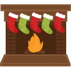 christmas fireplace