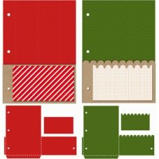 25 days of december 5 x 7 pocket pages
