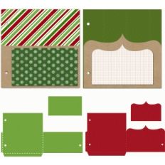 25 days of december 5 x 5 pocket pages