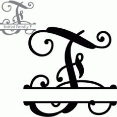 split initial letter f