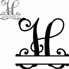 split initial letter h