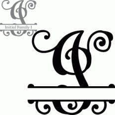 split initial letter i