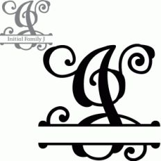 split initial letter j