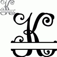split initial letter k