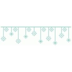 snowflake border