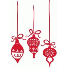 color vintage christmas ornaments