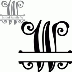 split initial letter w