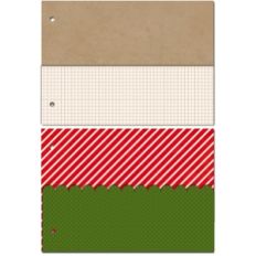 25 days of december 5 x 7 horizontal album pocket pages