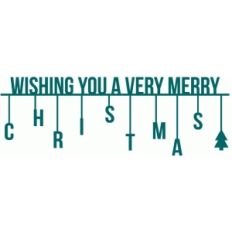 very merry christmas border