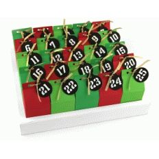 25 day milk carton countdown advent calendar