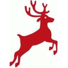 leaping reindeer