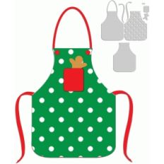 polka dot apron