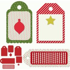 christmas tag set