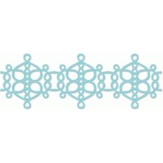 swirly lace border
