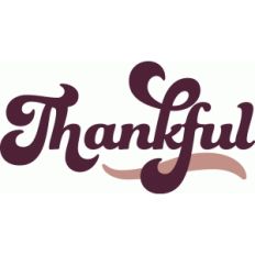 bold brush thankful