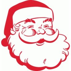 santa face
