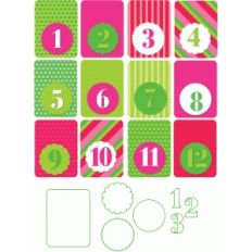 monthly life cards 3x4
