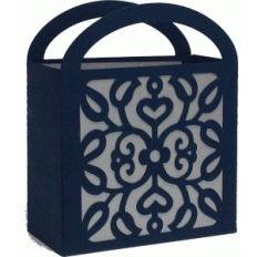 scrollwork vines treasure bag