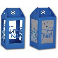 noel snowflake lantern