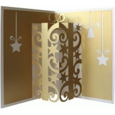 5x7 christmas pop up card