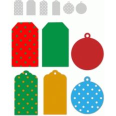 polka dot tags/labels